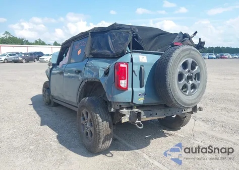 2022 Ford Bronco Big Bend z USA, uszkodzony, nr VIN 1FMDE5BH0NLB12981